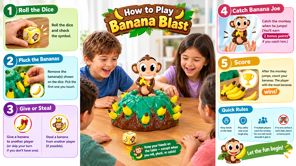 How To Play The Banana Blast Game