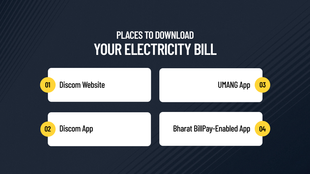 Where Can You Download Your Electricity Bill Online
