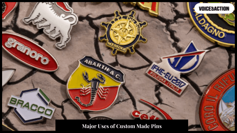 4 Major Uses of Custom Made Pins by Experts