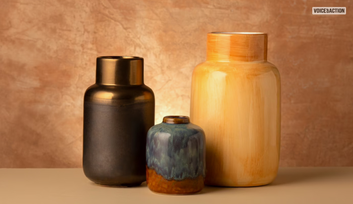 Wooden Bottles And Jars