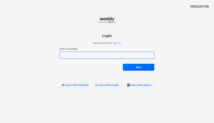 How To Weebly Login